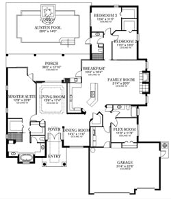 The Monet Floor Plan